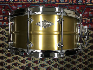 Craviotto 14 x 6,5 Brass Masters Snare Drum