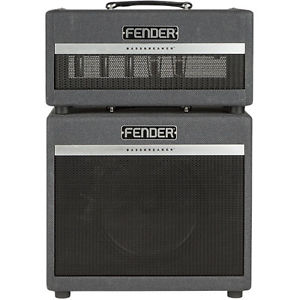 Fender Bassbreaker 15 Guitar Amplifier Studio Stage Tube Amp Head Gray Tweed