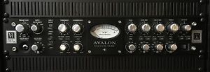 Avalon vt-737Ssp Vacuum Tube preamp (black edition)