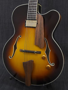 Free Shipping Used Eastman AR-403CE Electric Guitar