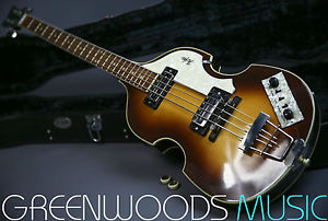 ☆ SUPERB ☆ 1977 HOFNER 500/1 VIOLIN BASS ☆ GERMAN ☆ WITH FITTED HARD CASE ☆