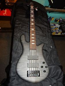 Spector Euro 5 LX 5-String Bass Guitar 2015 Trans Black Stain