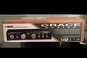 Grace Design M101 Single Channel Microphone Preamplifier COMPARE PRICED TO SELL