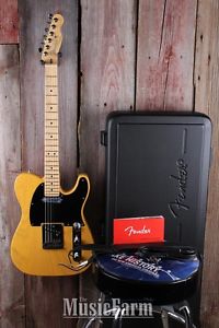 Fender® American Deluxe Telecaster Electric Guitar Tele w Hardshell Case BSTOCK