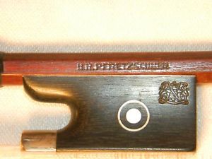 OLD VIOLIN  BOW  STAMPED  H.R. Pfretzschner