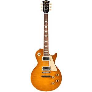 Gibson Custom 2015 True Historic 1960 Les Paul Reissue Aged Electric Guitar Vintage Lemon Burst