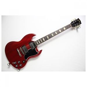 Sonic SG TYPE Cherry BUMP OF CHICKEN Used Electric Guitar Best Deal Japan F/S