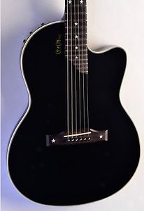 1999 Gibson Chet Atkins SST Black Beauty ~~MINT~~ Custom Ebony Electric Guitar