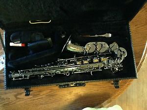 Cannonball Big Bell Stone Series Alto Saxophone - Salt Lake City (Shiny Black)
