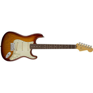 Fender USA American Deluxe Stratocaster N3 ASH (Tobacco Sunburst) New