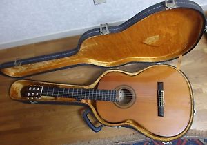 1978 Vintage Yamaha Grand Concert Classical Acoustic Guitar GC-7 (S) rare 5 10