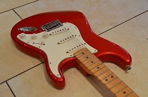2002 Fender American Series Stratocaster – Chrome Red