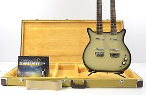 Danelectro 12/6 Doubleneck Semi-Hollow Electric Guitar - Whiteburst w/ OHSC