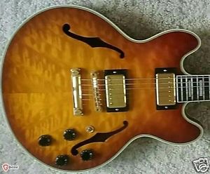 Gibson Custom  Shop CS 356 Quilt on Koa with Stinger