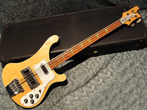 Free Shipping Vintage Rickenbacker 4001 Mapleglo 1977 Electric Bass