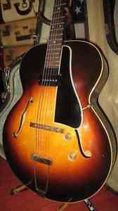 Vintage Circa 1948 Gibson ES-150 Hollowbody Electric Guitar w/ Original Case