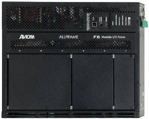 New Aviom | High-Performance Fully Field-Configurable Modular I/O Frame, F6 with Six AllFrame Audio I/O Card Slots