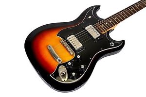 Rare Vintage Hagstrom HIIN OT 1972 - Dual Humbucker Gibson SG Style Guitar