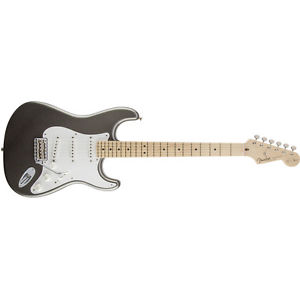 Fender Eric Clapton Stratocaster Electric Guitar Soft V Maple Neck Pewter + Case