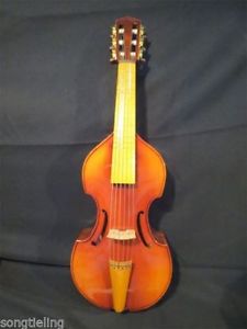 Baroque style SONG Maestro 6 strings16" instate Frets Trebles viola da gamba9467