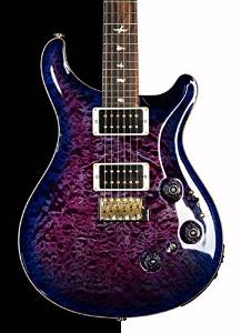 PRS P24 MSL Limited Wood Library, Violet Blue Burst, Quilt, Ziricote board