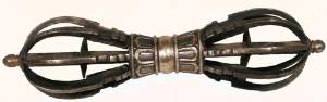 Tibetan / Sky Iron / Tantric / 9 Pronged Dorje / Thunderbolt / Huge