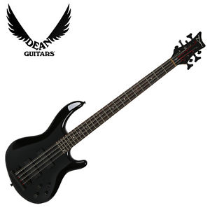 Dean Edge 8 String Electric Bass Classic Black Made in Korea