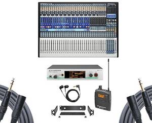 Presonus StudioLive 32.4.2AI + Sennheiser EW 300 IEM G3 In-Ear Monitor System