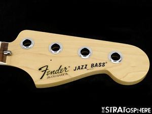 * Fender Vintage USA 75 RI Jazz BASS NECK 1975 Reissue Rosewood Block #266