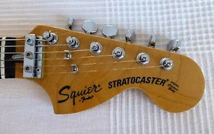 Squier by Fender Stratocaster made in Japan 1984 SQ Series