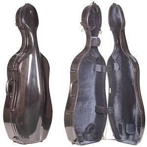 Eastman Carbon Fiber Hybrid 4/4 Cello Case with Wheels - AUTHORIZED DEALER!