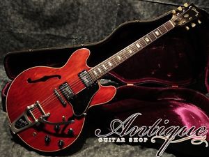 Gibson ES-335TD Cherry 71 year Electric Free Shipping