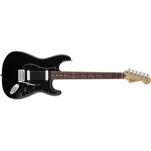 Fender Standard Stratocaster HH Electric Guitar Rosewood Fingerboard Black
