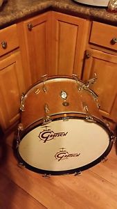 Vintage 60's Gretsch Round Badge  22" Bass Drum