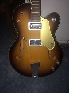 1960's Gretsch Double Anniversary Project - Twisted neck  As is  Vintage 1967