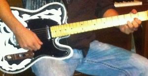 REDUCED Waylon Jennings Telecaster look alike