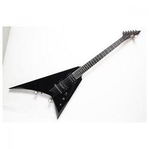 ESP Randy V Type Ebony Fingerboard Black Used Electric Guitar Best Deal Japan