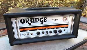 Orange Rocker 30 Amplifier Head - Black