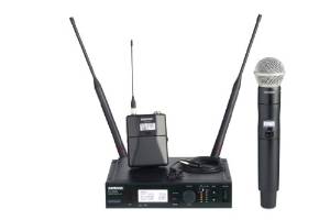 Shure ULXD124/150/C Digital Wireless Combo System (SM58 and WL185, J50 Band)