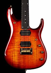 Music Man John Petrucci BFR, Koa Top, Island Burst, Piezo