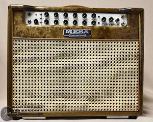 Mesa Boogie Lonestar 1X12 Premier Grade Quilted Maple w Tiger Eye Stain Wicker