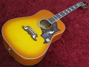 Epiphone Dove Pro Vintage Burst Free shipping Guiter Bass From JAPAN #S96