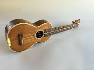 1920's Vintage C.F. Martin 3K Koa Soprano Ukulele