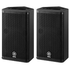 (2) Yamaha DSR112 12" Active/Powered Pro PA Speakers or Monitors Totaling 2600 Watt With 2 Class D Amplifiers