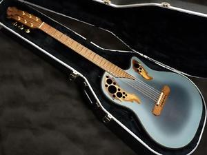 1996 Ovation Super Adamas 1587-8 Electric Acoustic Guitar Free Shipping