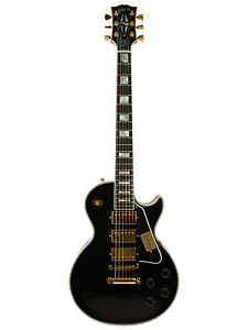 Gibson Les Paul Custom 3 Pickup M2M - Ebony