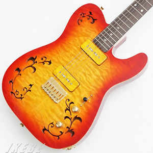 Provision TEC-TL / LTD-QM / CHS (Cherry Sunburst) New    w/ Hard case