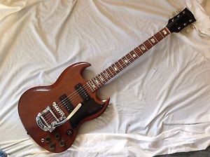 GIBSON SG SPECIAL 1970/71 IN GREAT CONDITION WITH BIGSBY AND NEW MACHINE HEADS