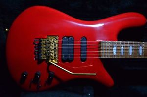1980's Spector USA NS-6 Regular /Red Electric Guitar Free Shipping Vintage