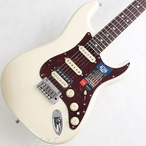 Fender USA American Elite Stratocaster HSS Shawbucker Olympic Pearl New